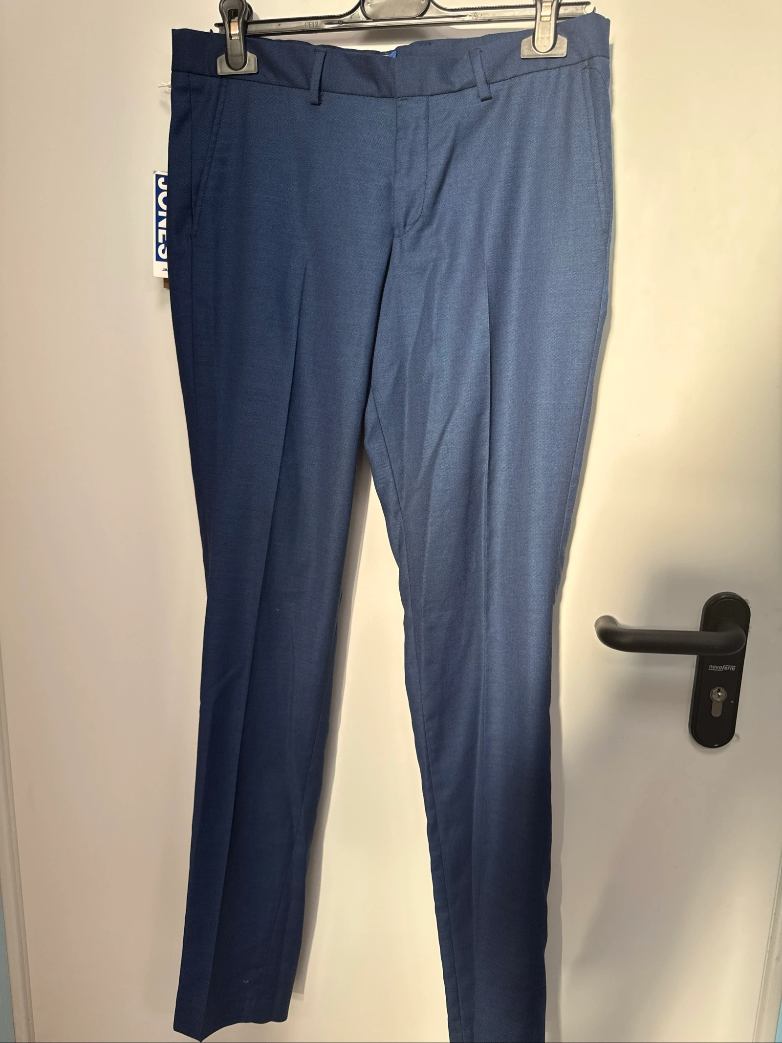 Pantalón de vestir Jack & Jones hombre azul talla 176 nuevo con etiqueta